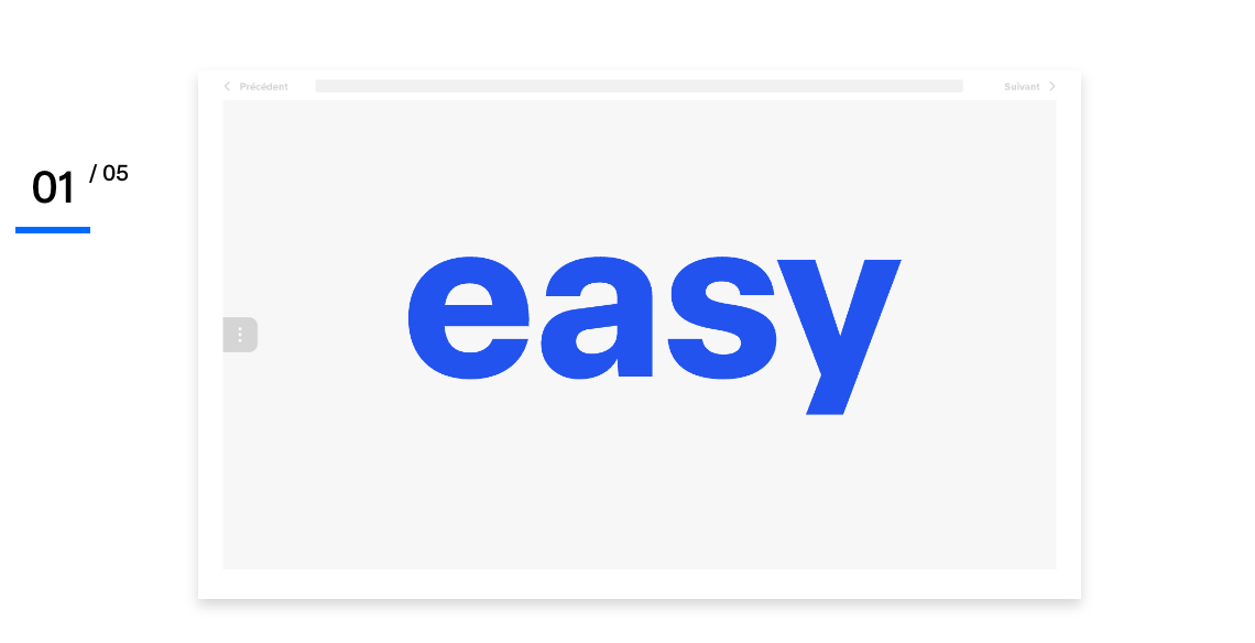 Etape 1 de la création du site : choix des options